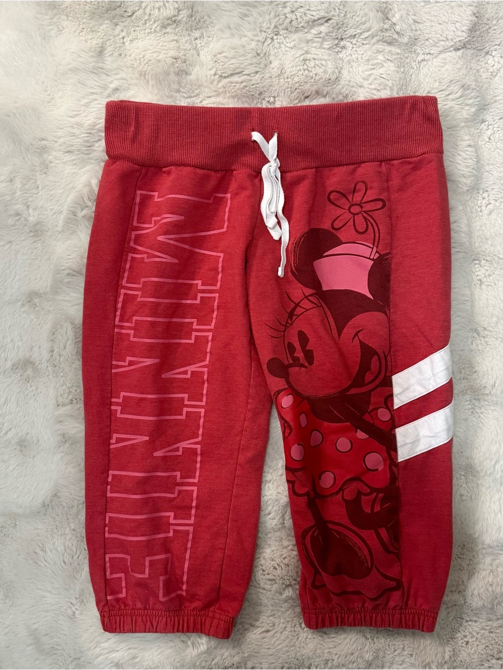 Disney Parks Minnie Mouse Capri Joggers
